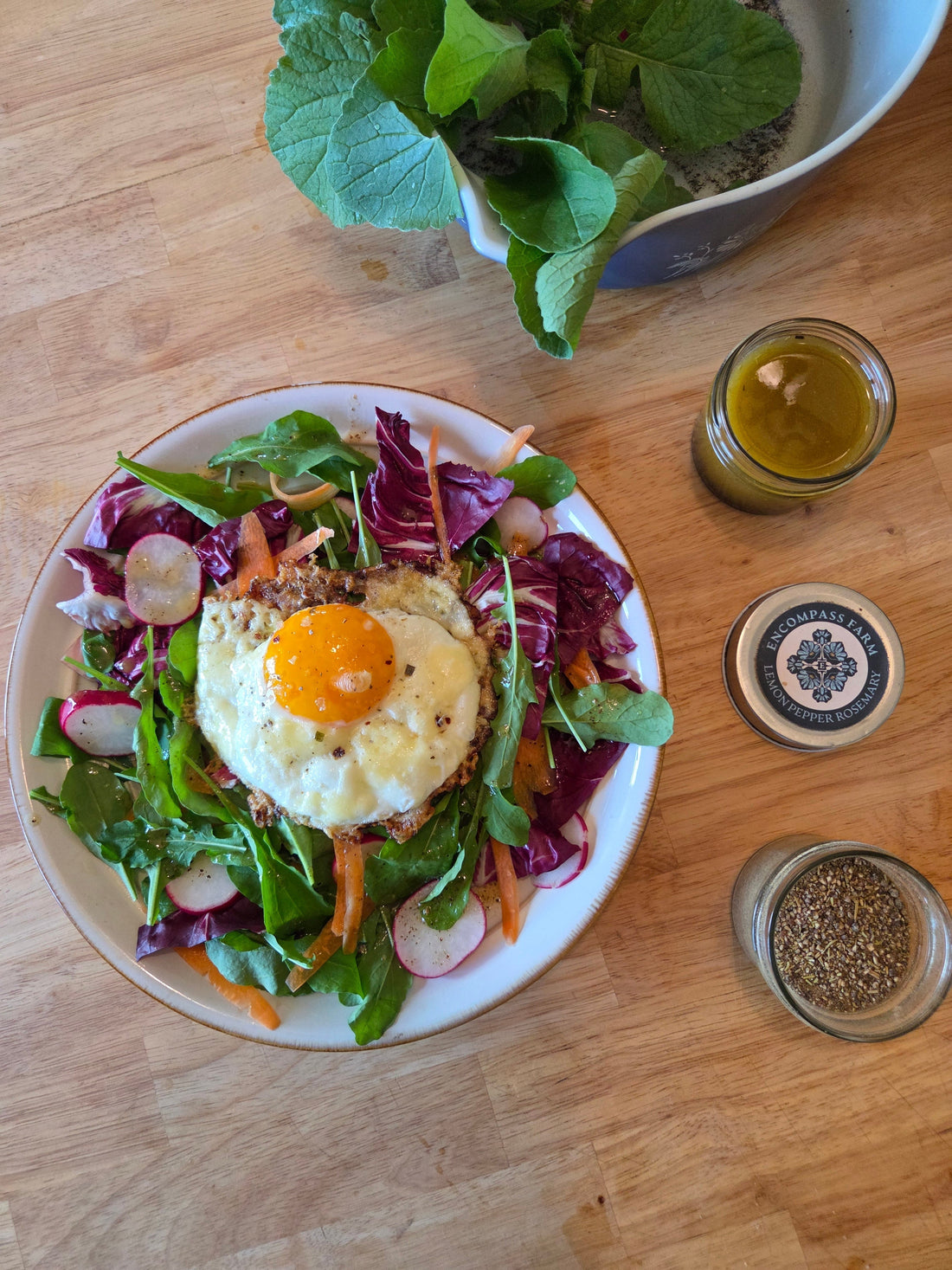 Encompass Vinaigrette: bye bottled dressing!