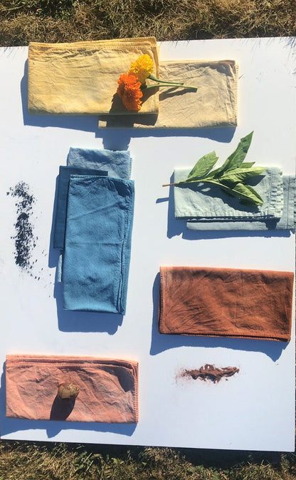 BLOOMS & BANDANAS: Naturally Dye Plant Fibers Saturday July 25th, '26