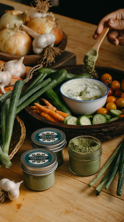 Green Onion Garlic Seasoning Blend