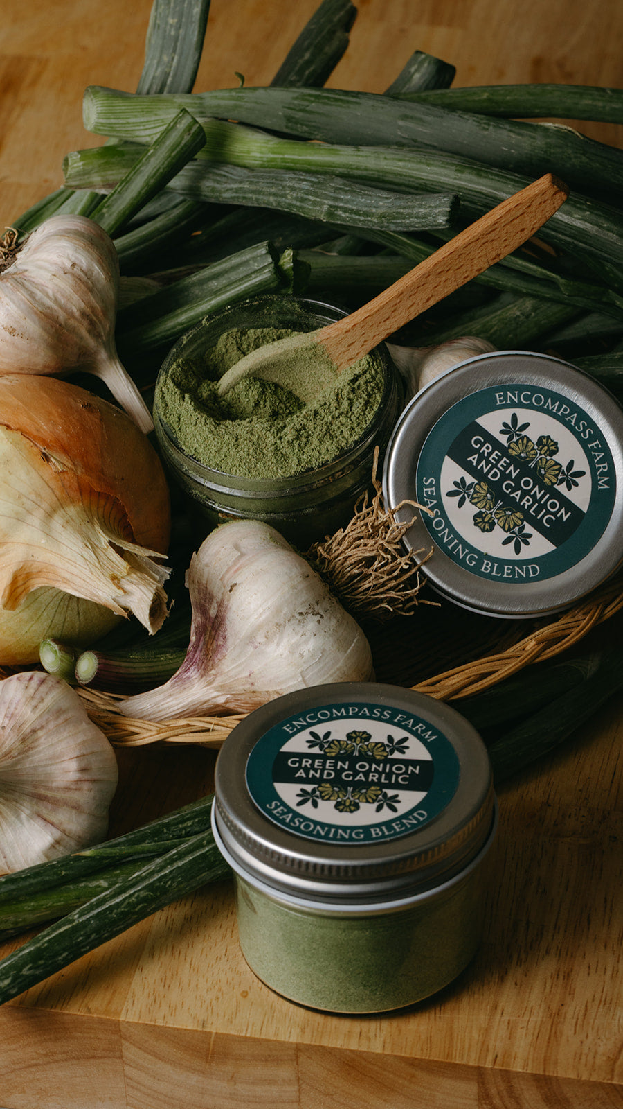 Green Onion Garlic Seasoning Blend