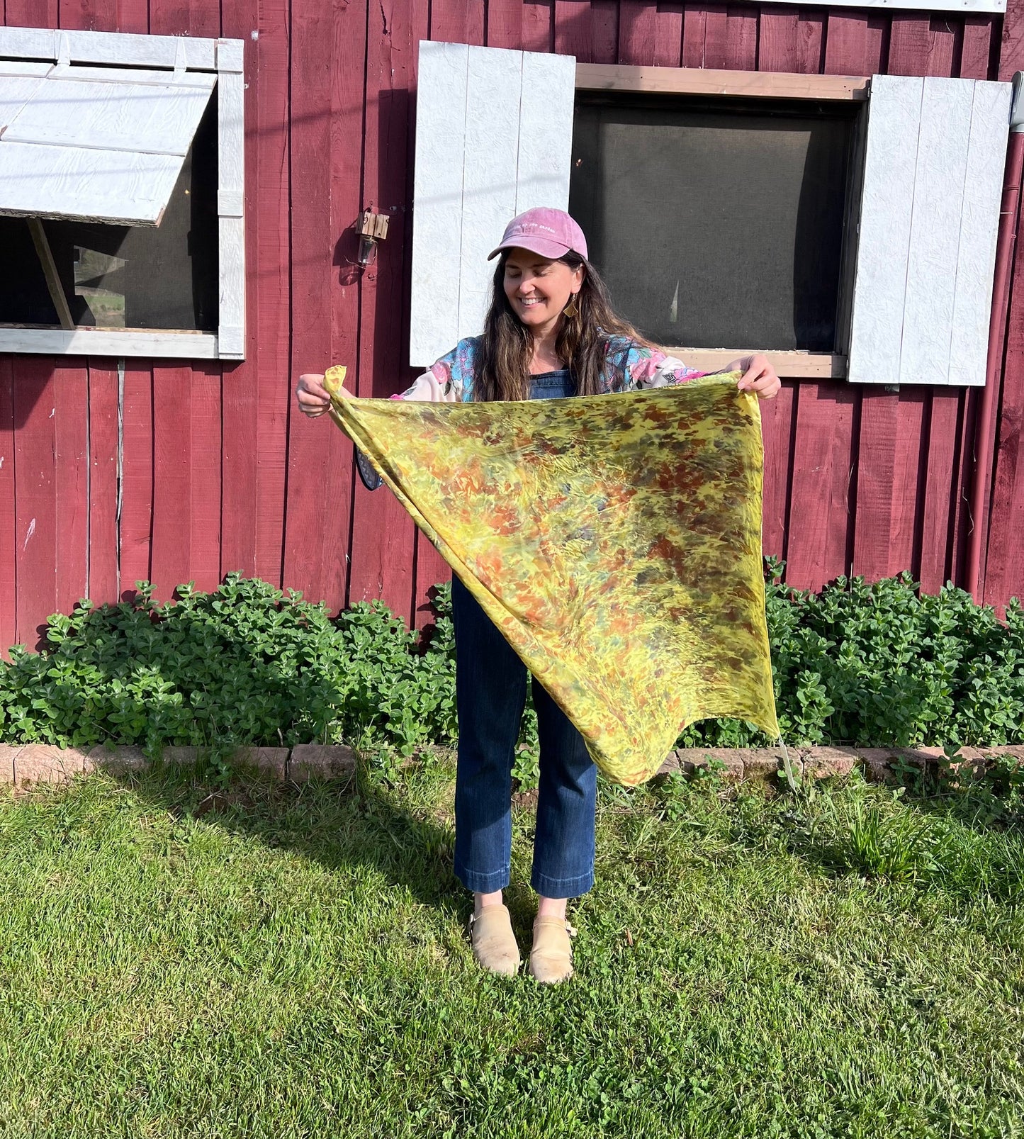 BLOOMS & BANDANAS: Naturally Dye Plant Fibers Saturday July 25th, '26